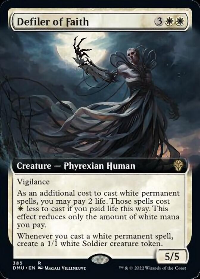 Defiler of Faith (Extended Art) [Dominaria United] | Gate City Games LLC