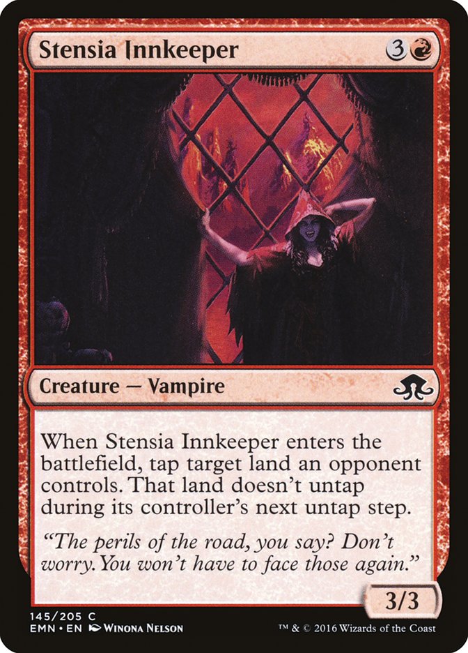 Stensia Innkeeper [Eldritch Moon] | Gate City Games LLC