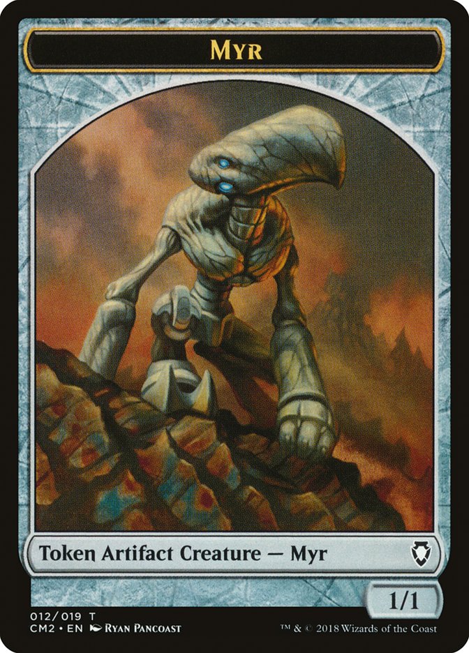 Myr Token [Commander Anthology Volume II Tokens] | Gate City Games LLC