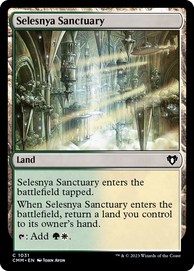 Selesnya Sanctuary [Commander Masters] | Gate City Games LLC