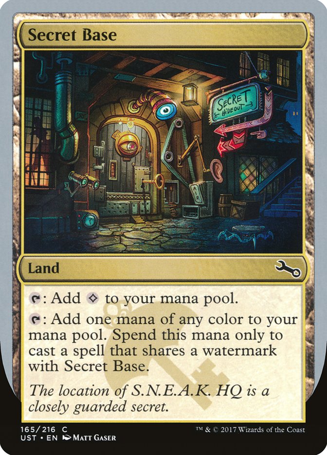 Secret Base (Matt Gaser) [Unstable] | Gate City Games LLC