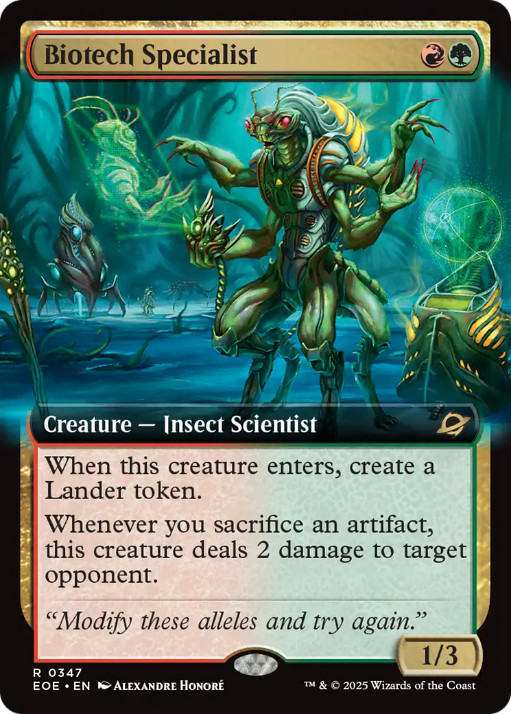 Biotech Specialist (Extended Art) [Edge of Eternities] | Gate City Games LLC
