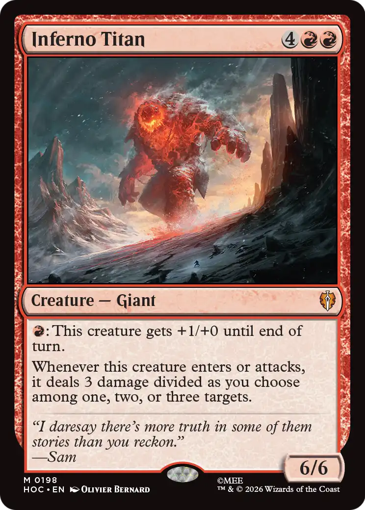 Inferno Titan [The Hobbit: Eternal-Legal] | Gate City Games LLC