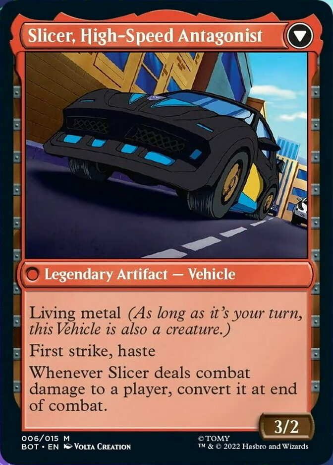 Slicer, Hired Muscle // Slicer, High-Speed Antagonist [Transformers] | Gate City Games LLC