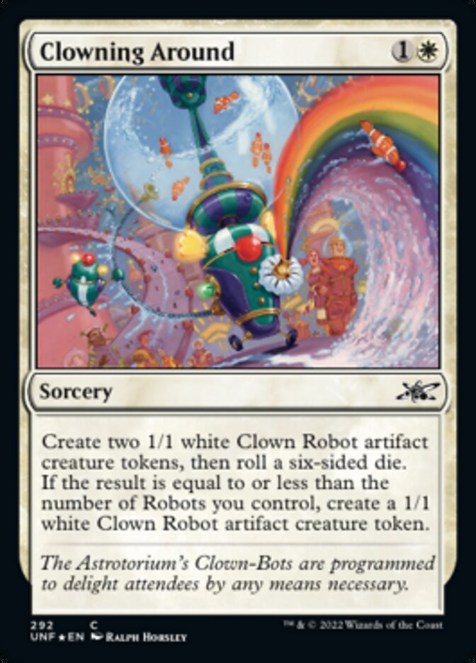 Clowning Around (Galaxy Foil) [Unfinity] | Gate City Games LLC
