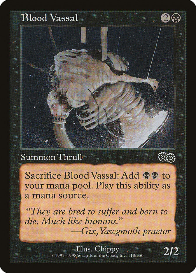 Blood Vassal [Urza's Saga] | Gate City Games LLC