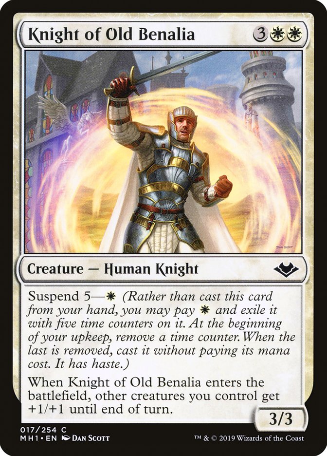 Knight of Old Benalia [Modern Horizons] | Gate City Games LLC