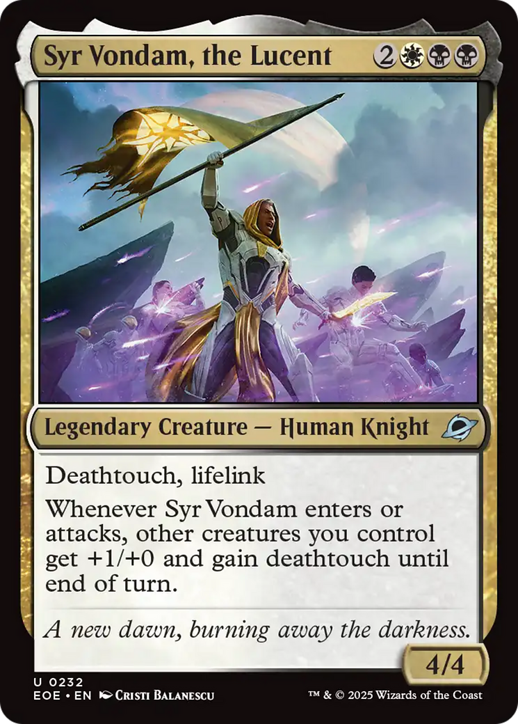 Syr Vondam, the Lucent [Edge of Eternities] | Gate City Games LLC
