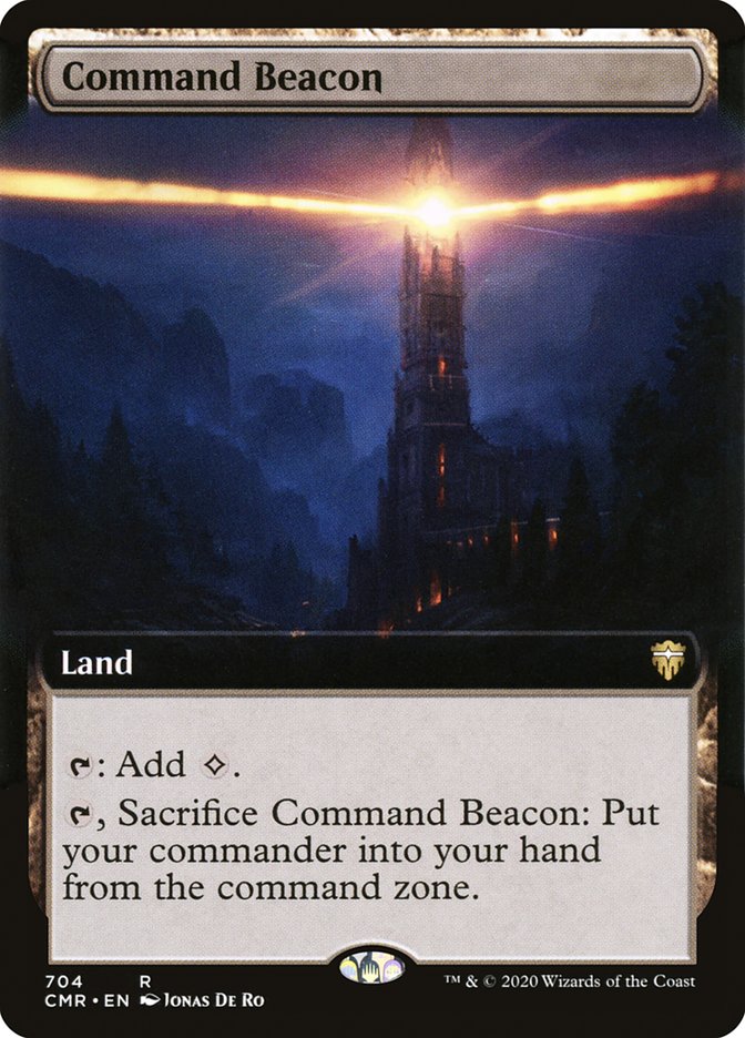 Command Beacon (Extended Art) [Commander Legends] | Gate City Games LLC