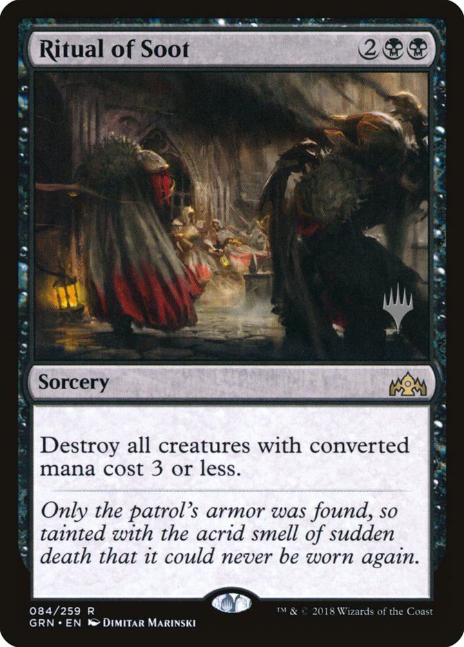 Ritual of Soot (Promo Pack) [Guilds of Ravnica Promos] | Gate City Games LLC