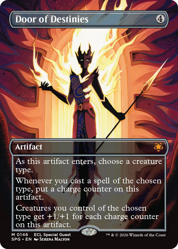 Door of Destinies (Borderless) [Lorwyn Eclipsed Special Guests] | Gate City Games LLC