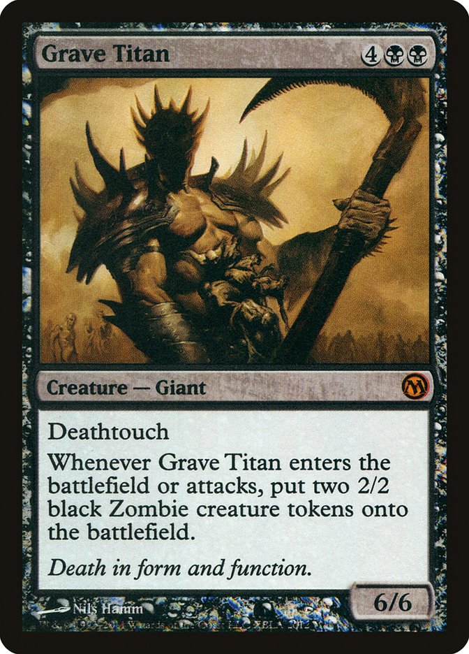 Grave Titan (Duels of the Planeswalkers Promos) [Duels of the Planeswalkers Promos 2011] | Gate City Games LLC