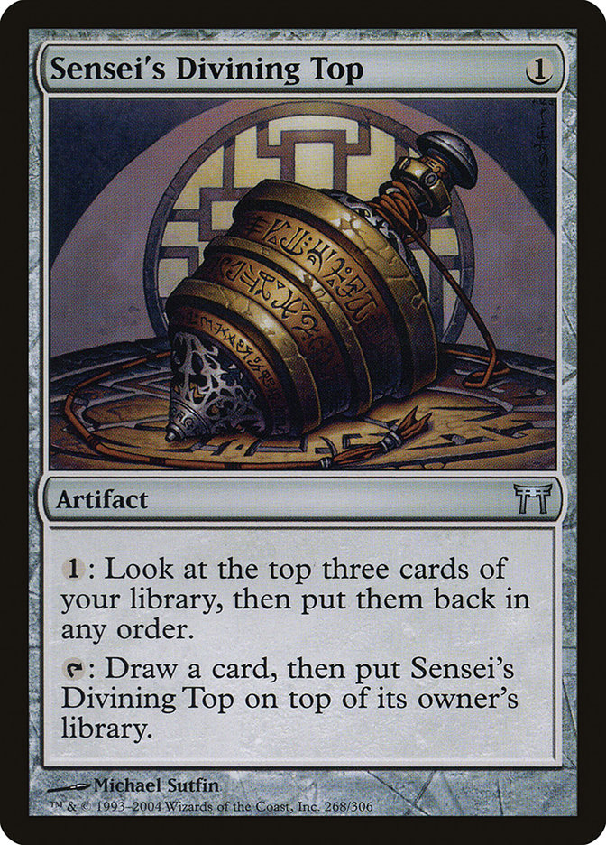 Sensei's Divining Top [Champions of Kamigawa] | Gate City Games LLC