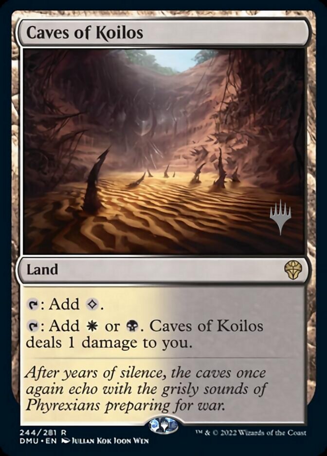 Caves of Koilos (Promo Pack) [Dominaria United Promos] | Gate City Games LLC