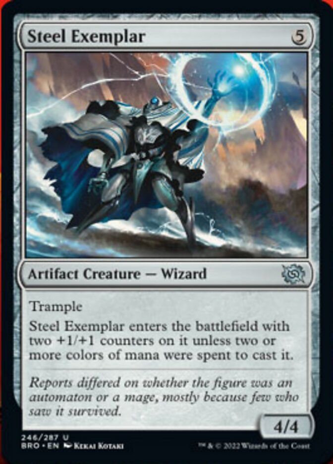 Steel Exemplar [The Brothers' War] | Gate City Games LLC