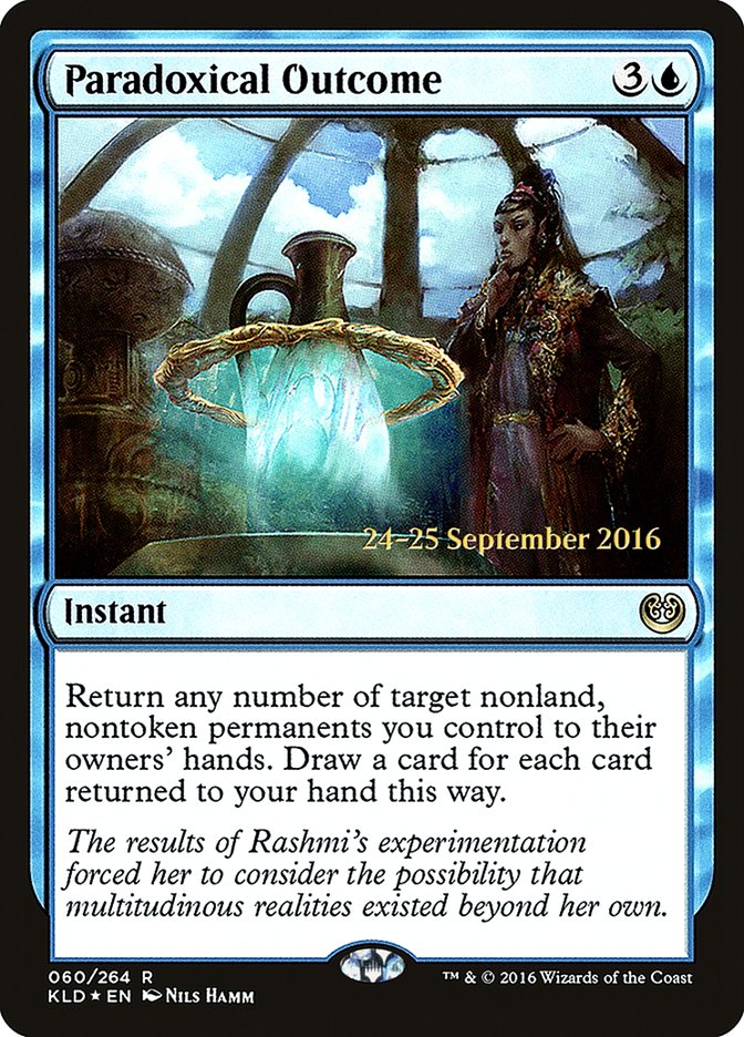 Paradoxical Outcome [Kaladesh Prerelease Promos] | Gate City Games LLC