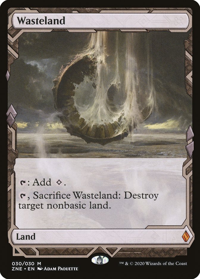 Wasteland (Expeditions) [Zendikar Rising Expeditions] | Gate City Games LLC