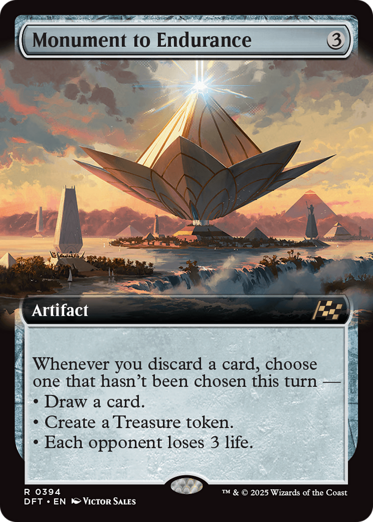 Monument to Endurance (Extended Art) [Aetherdrift] | Gate City Games LLC