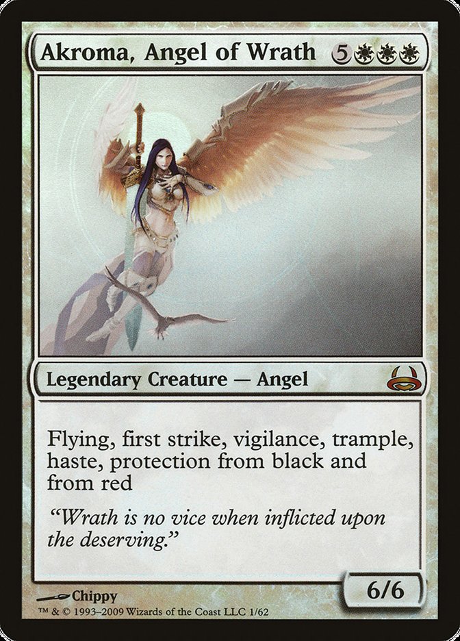 Akroma, Angel of Wrath [Duel Decks: Divine vs. Demonic] | Gate City Games LLC
