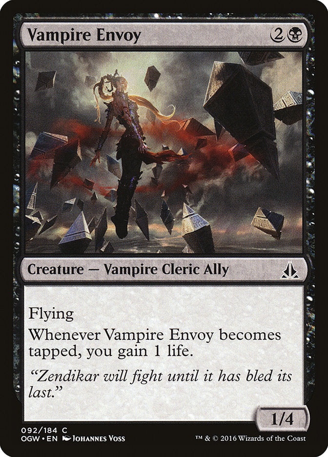Vampire Envoy [Oath of the Gatewatch] | Gate City Games LLC