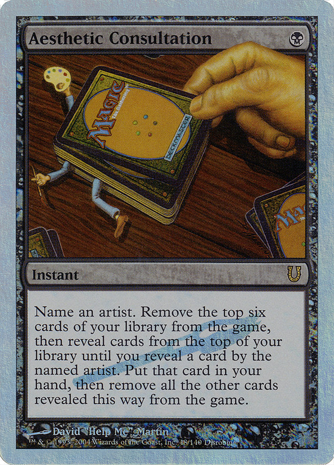Aesthetic Consultation (Alternate Foil) [Unhinged] | Gate City Games LLC