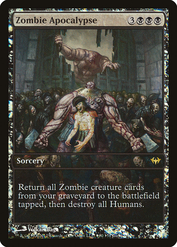 Zombie Apocalypse (Game Day) [Dark Ascension Promos] | Gate City Games LLC