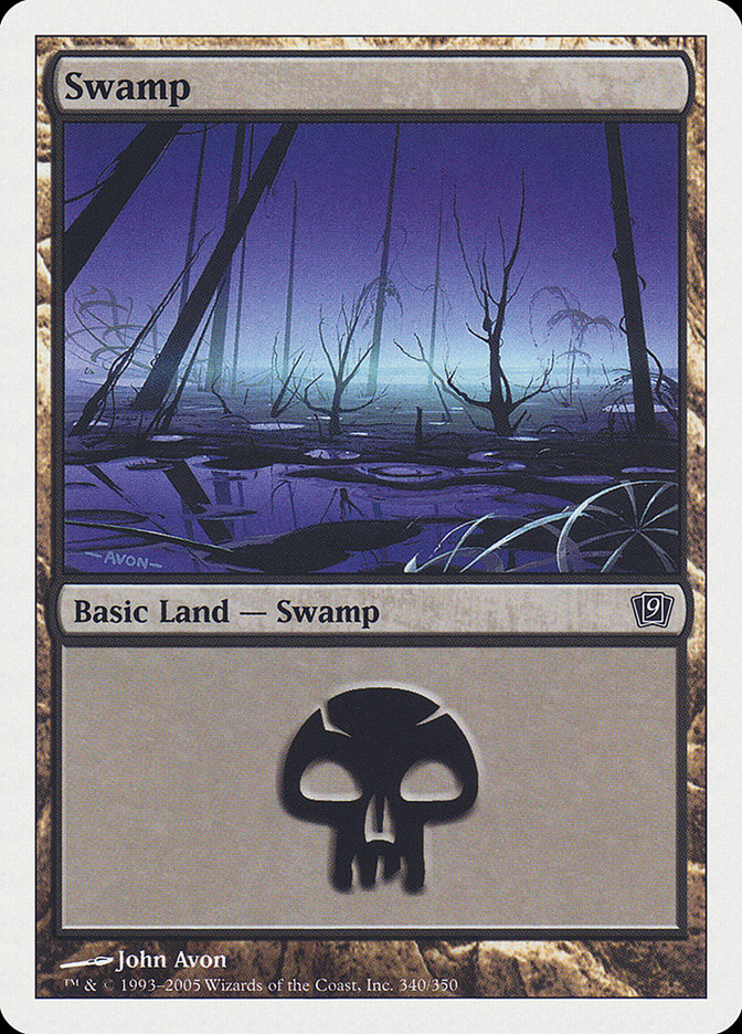Swamp (340) [Ninth Edition] | Gate City Games LLC