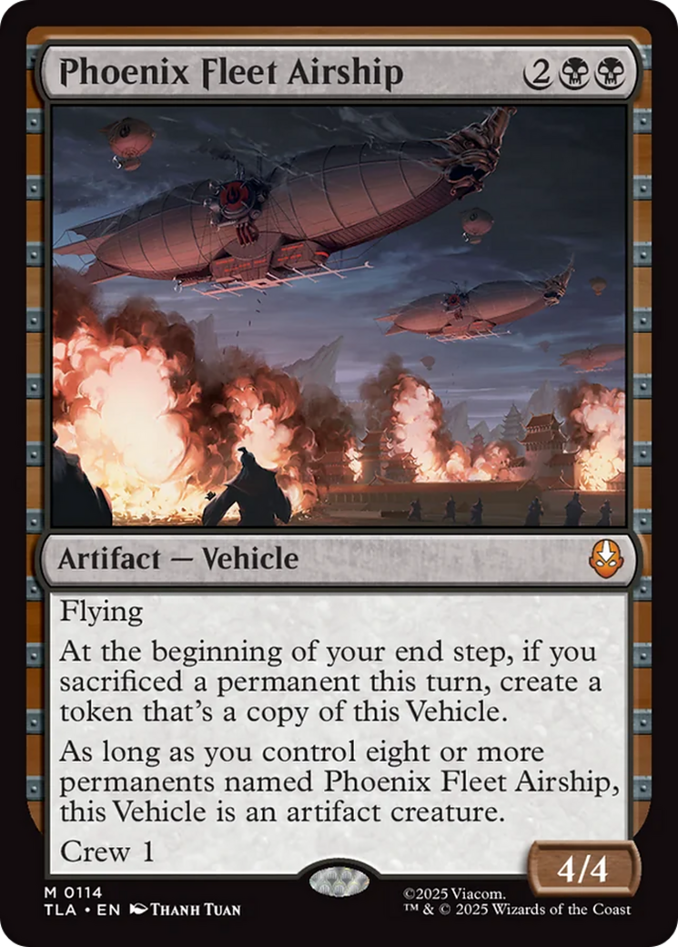 Phoenix Fleet Airship [Avatar: The Last Airbender] | Gate City Games LLC