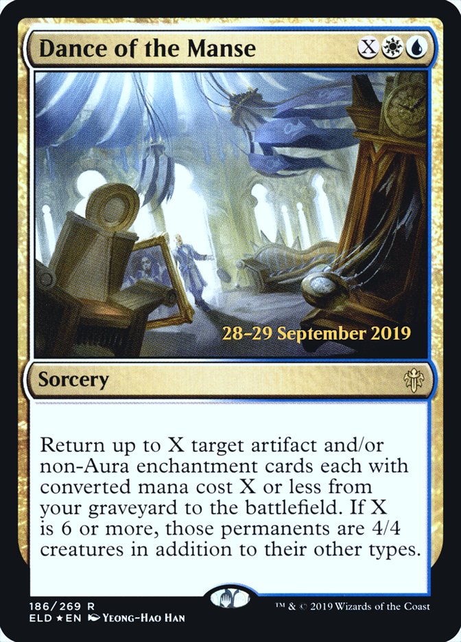 Dance of the Manse [Throne of Eldraine Prerelease Promos] | Gate City Games LLC