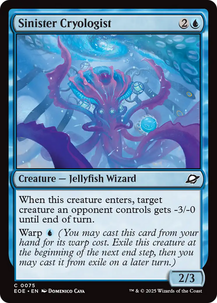 Sinister Cryologist [Edge of Eternities] | Gate City Games LLC