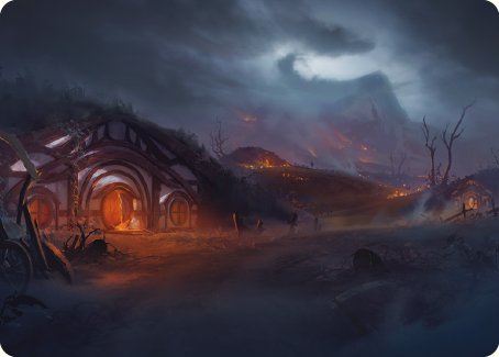 Field of Ruin Art Card [The Lord of the Rings: Tales of Middle-earth Art Series] | Gate City Games LLC
