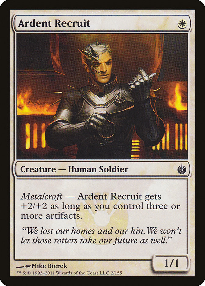 Ardent Recruit [Mirrodin Besieged] | Gate City Games LLC