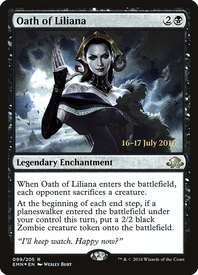 Oath of Liliana [Eldritch Moon Prerelease Promos] | Gate City Games LLC