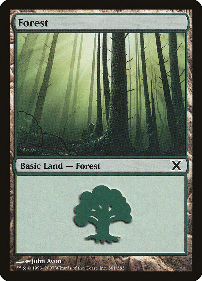 Forest (381) [Tenth Edition] | Gate City Games LLC