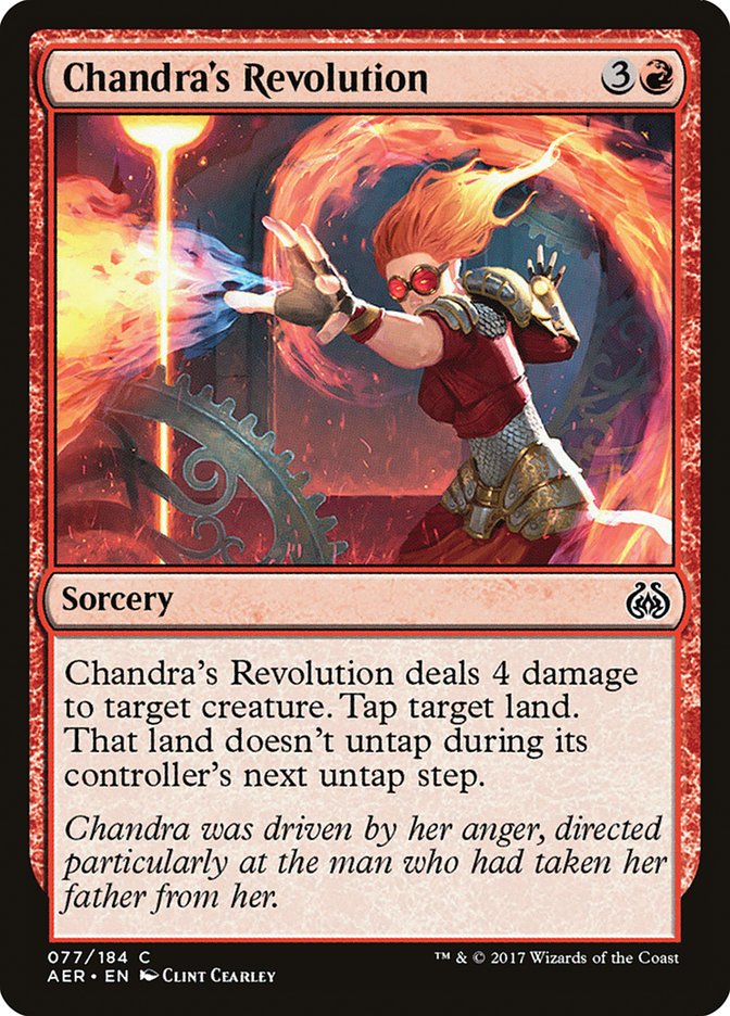 Chandra's Revolution [Aether Revolt] | Gate City Games LLC