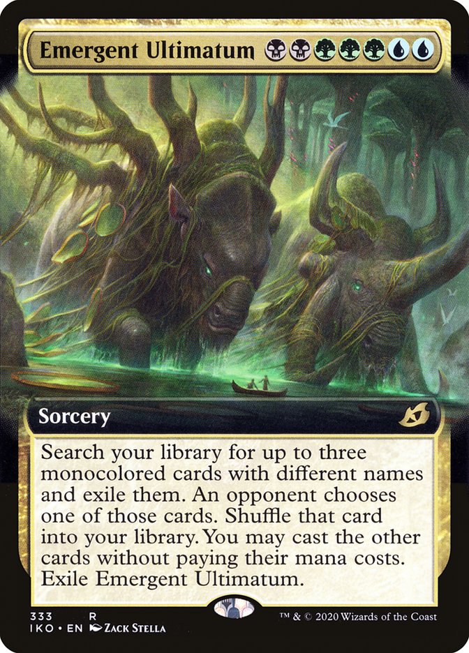 Emergent Ultimatum (Extended Art) [Ikoria: Lair of Behemoths] | Gate City Games LLC