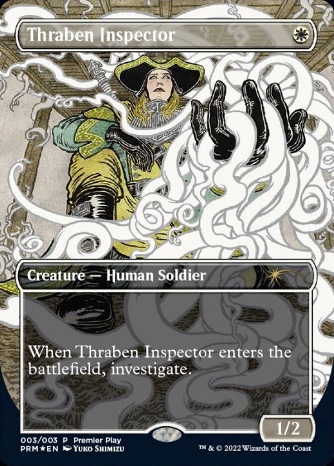 Thraben Inspector (Borderless Alternate-Art) [Regional Championship Qualifiers 2022] | Gate City Games LLC