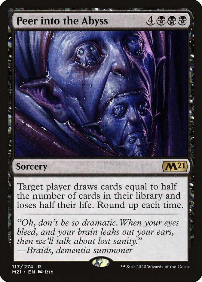 Peer into the Abyss [Core Set 2021] | Gate City Games LLC