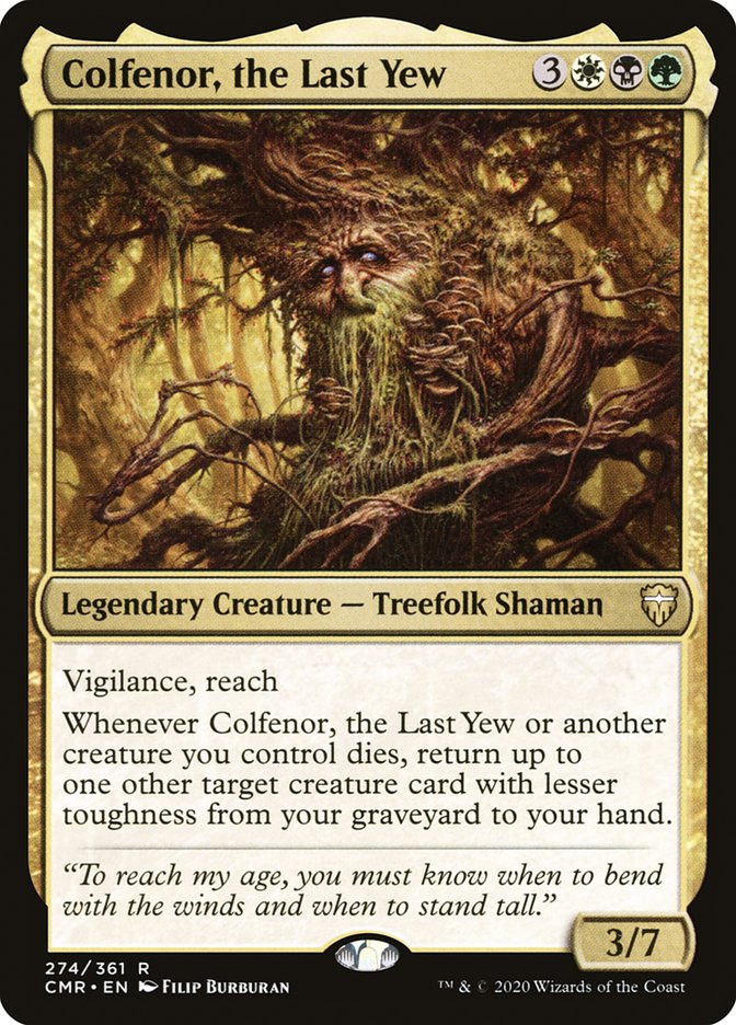 Colfenor, the Last Yew [Commander Legends] | Gate City Games LLC