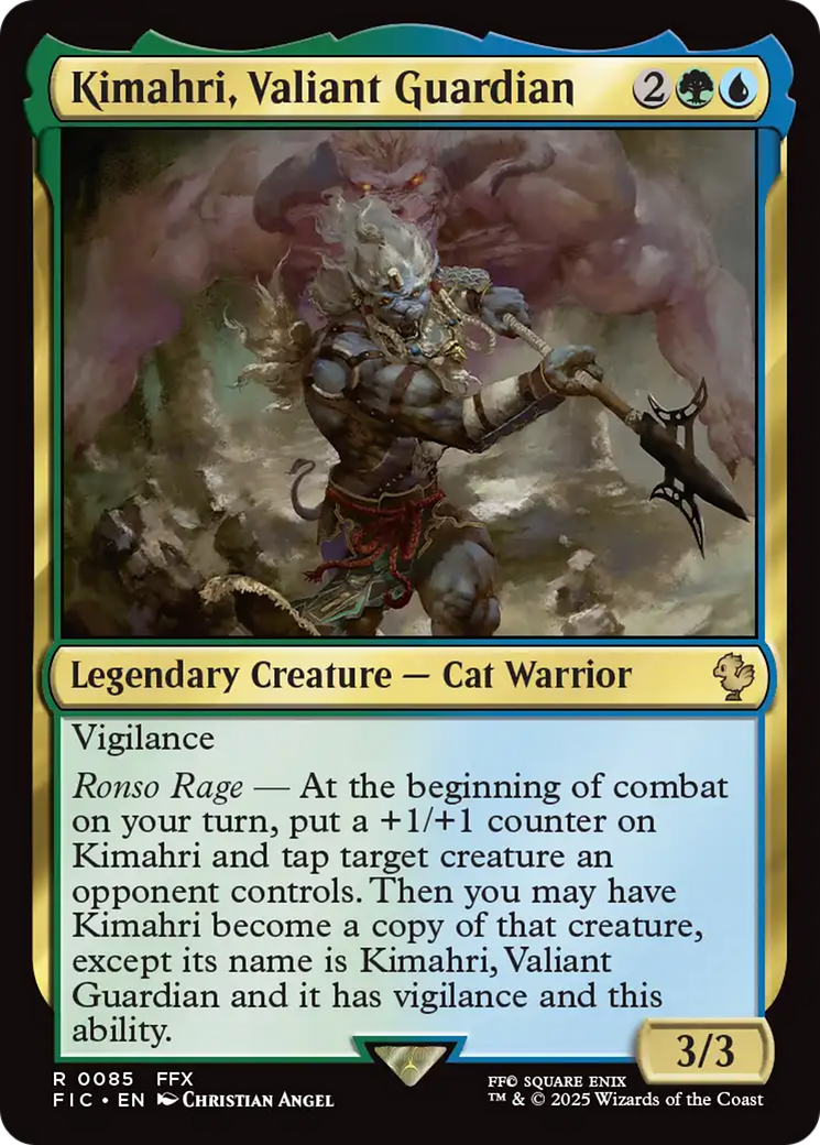 Kimahri, Valiant Guardian [FINAL FANTASY Commander] | Gate City Games LLC