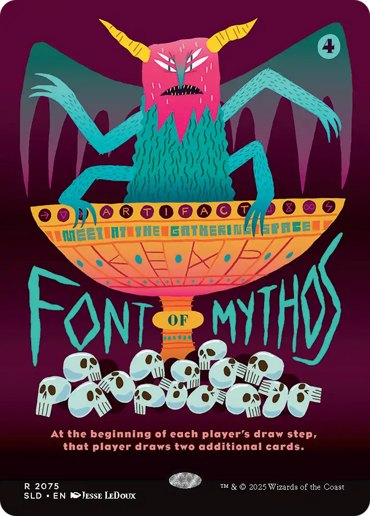 Font of Mythos (Rainbow Foil) [Secret Lair Drop Series] | Gate City Games LLC