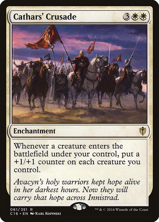 Cathars' Crusade [Commander 2016] | Gate City Games LLC
