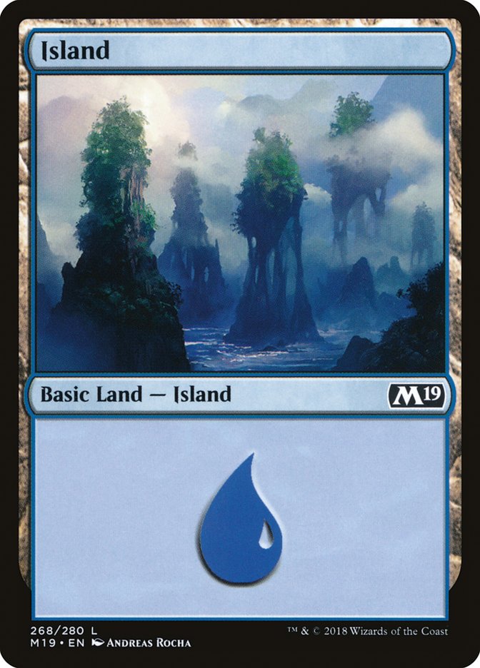 Island (268) [Core Set 2019] | Gate City Games LLC