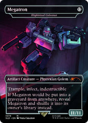 Blightsteel Colossus - Megatron (Borderless) [Secret Lair Drop Series] | Gate City Games LLC