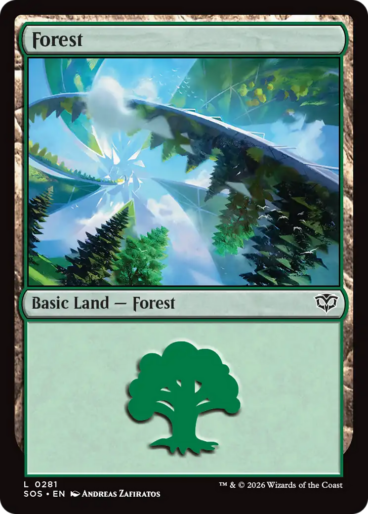 Forest (0281) [Secrets of Strixhaven] | Gate City Games LLC