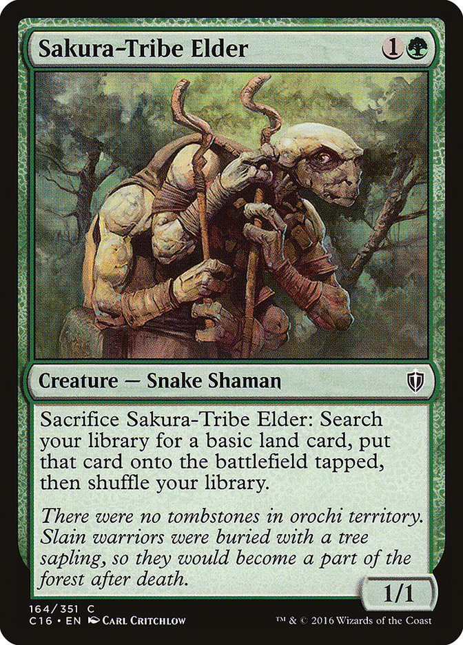 Sakura-Tribe Elder [Commander 2016] | Gate City Games LLC