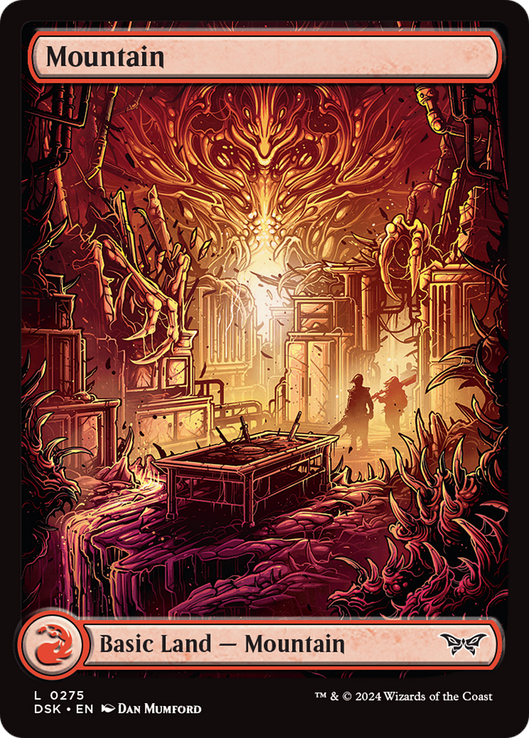 Mountain (275) - Full Art [Duskmourn: House of Horror] | Gate City Games LLC