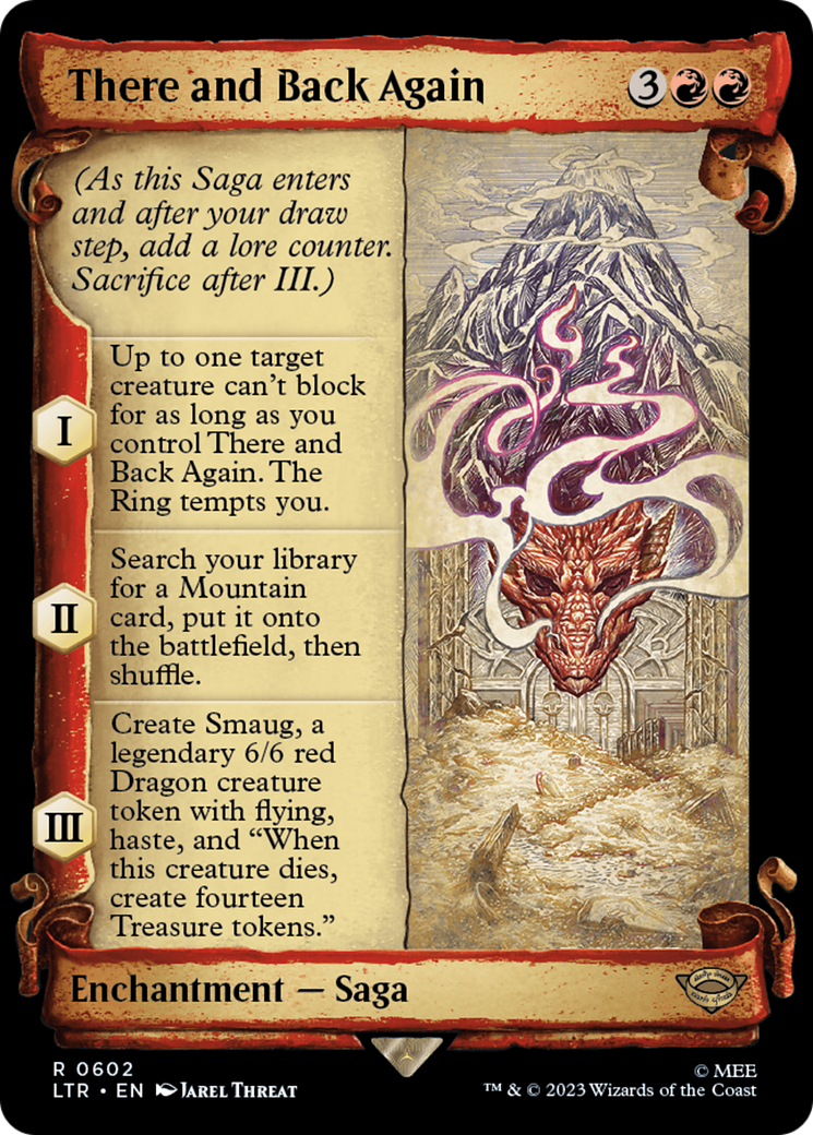 There and Back Again [The Lord of the Rings: Tales of Middle-Earth Showcase Scrolls] | Gate City Games LLC