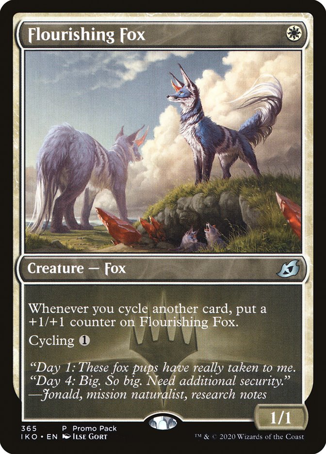 Flourishing Fox (Promo Pack) [Ikoria: Lair of Behemoths Promos] | Gate City Games LLC