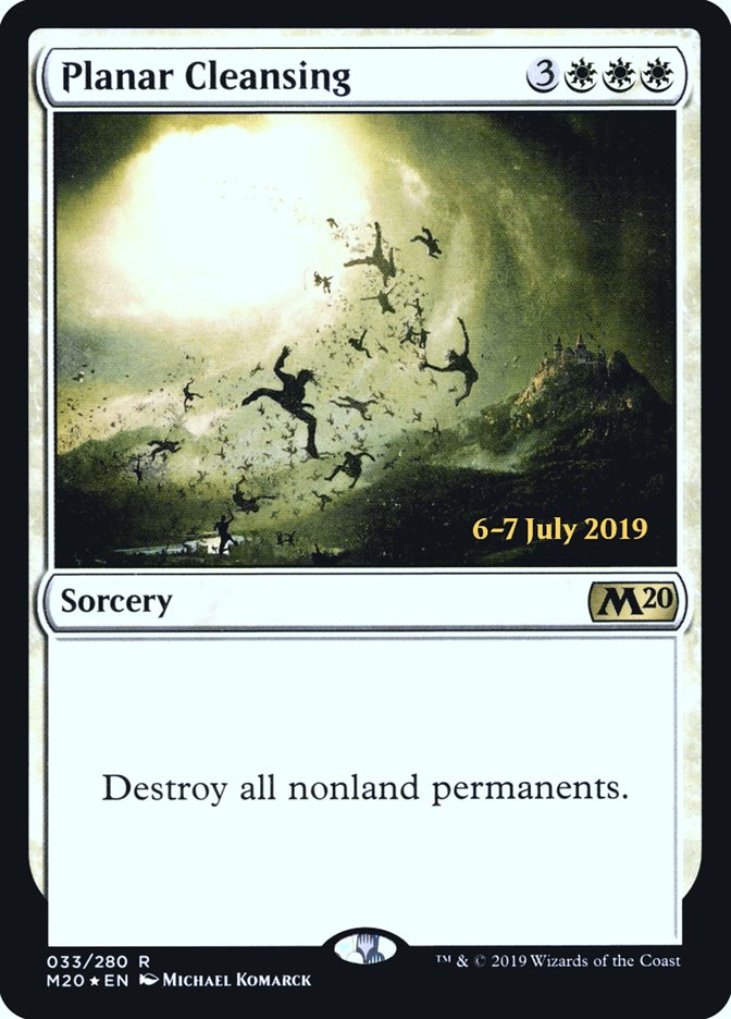 Planar Cleansing [Core Set 2020 Prerelease Promos] | Gate City Games LLC